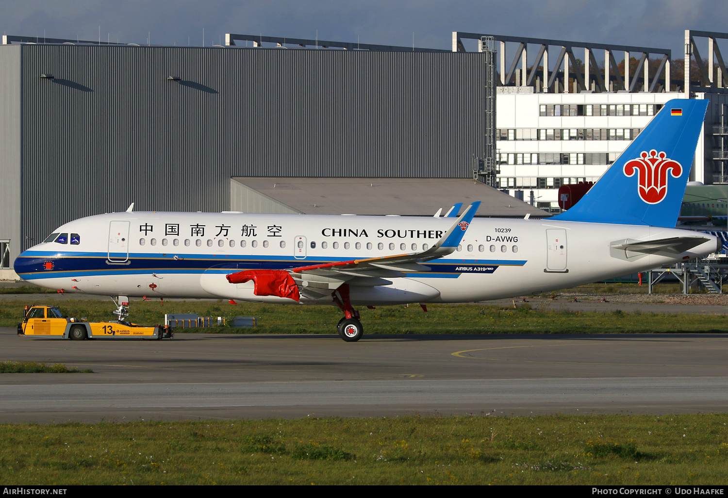 Aircraft Photo of D-AVWG / B-328A | Airbus A319-153N | China Southern Airlines | AirHistory.net #688374