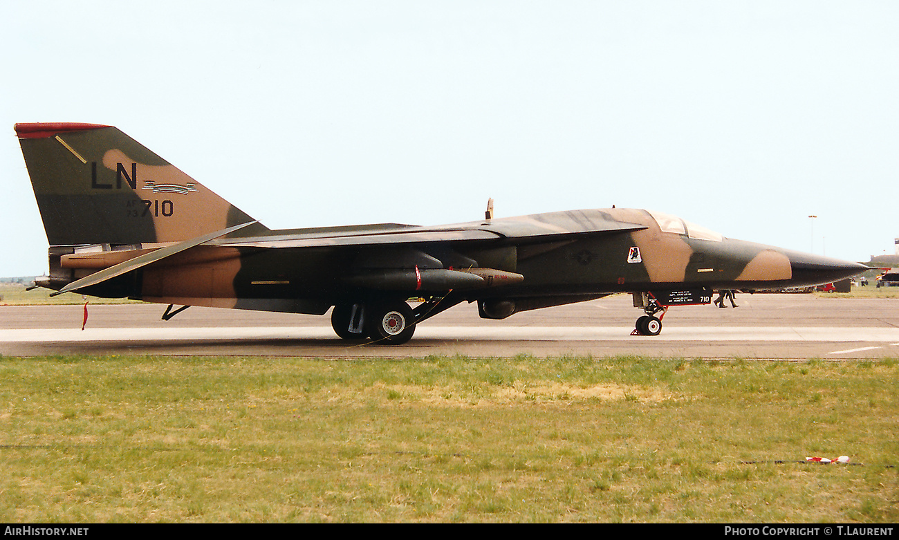 Aircraft Photo of 73-0710 / AF73-710 | General Dynamics F-111F Aardvark | USA - Air Force | AirHistory.net #688378