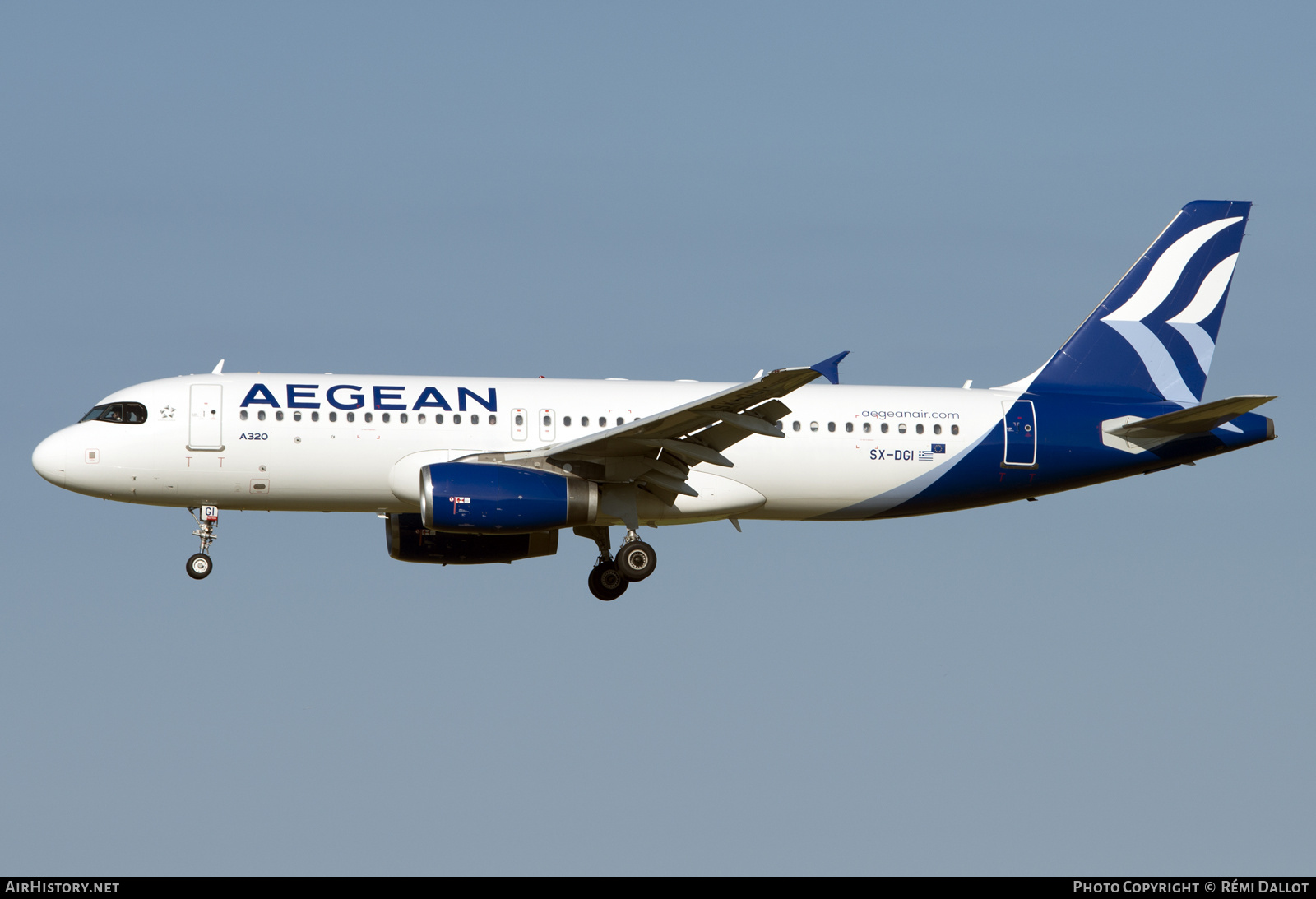 Aircraft Photo of SX-DGI | Airbus A320-232 | Aegean Airlines | AirHistory.net #688394