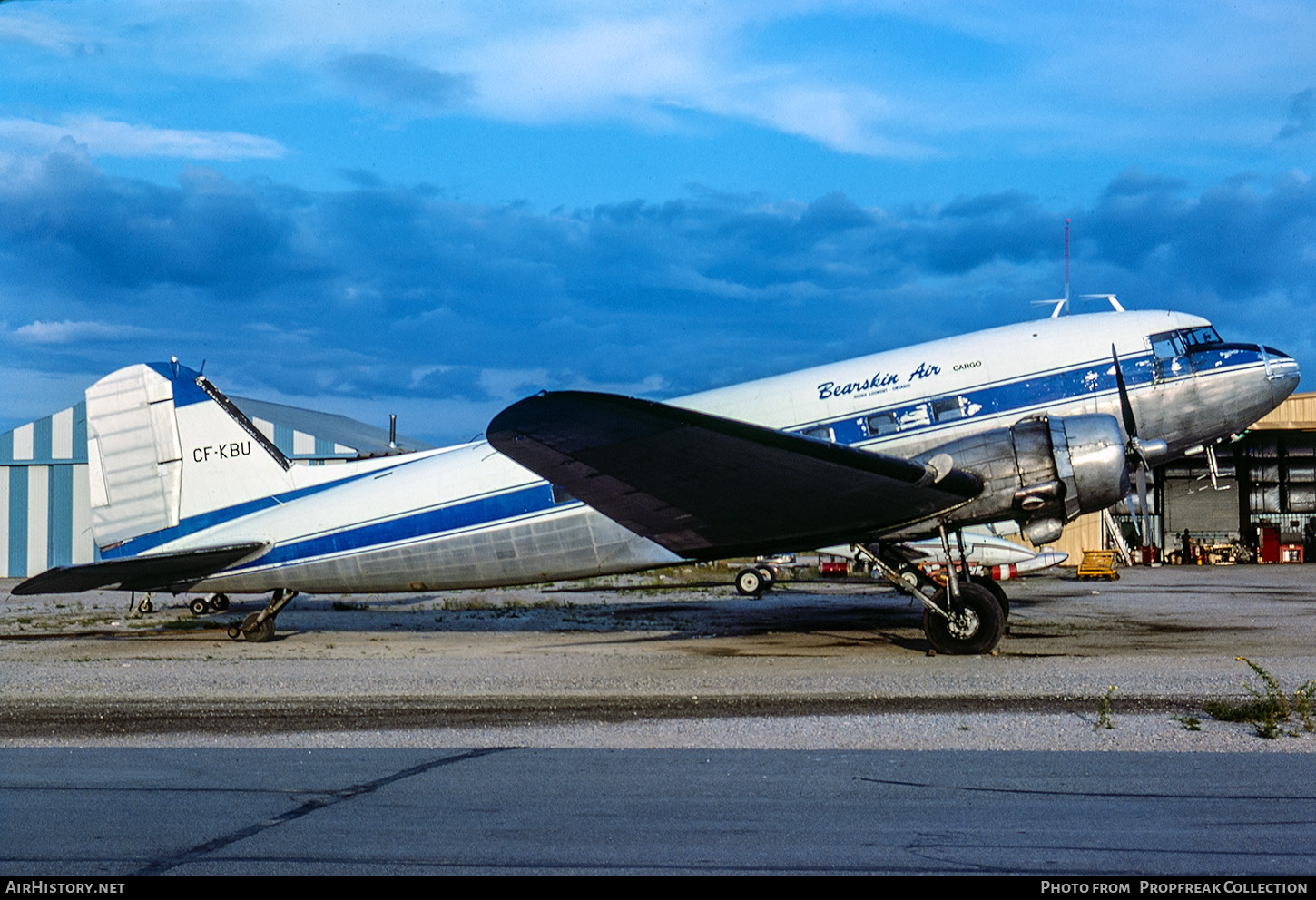 Aircraft Photo of CF-KBU | Douglas DC-3(C) | Bearskin Air Cargo | AirHistory.net #688400