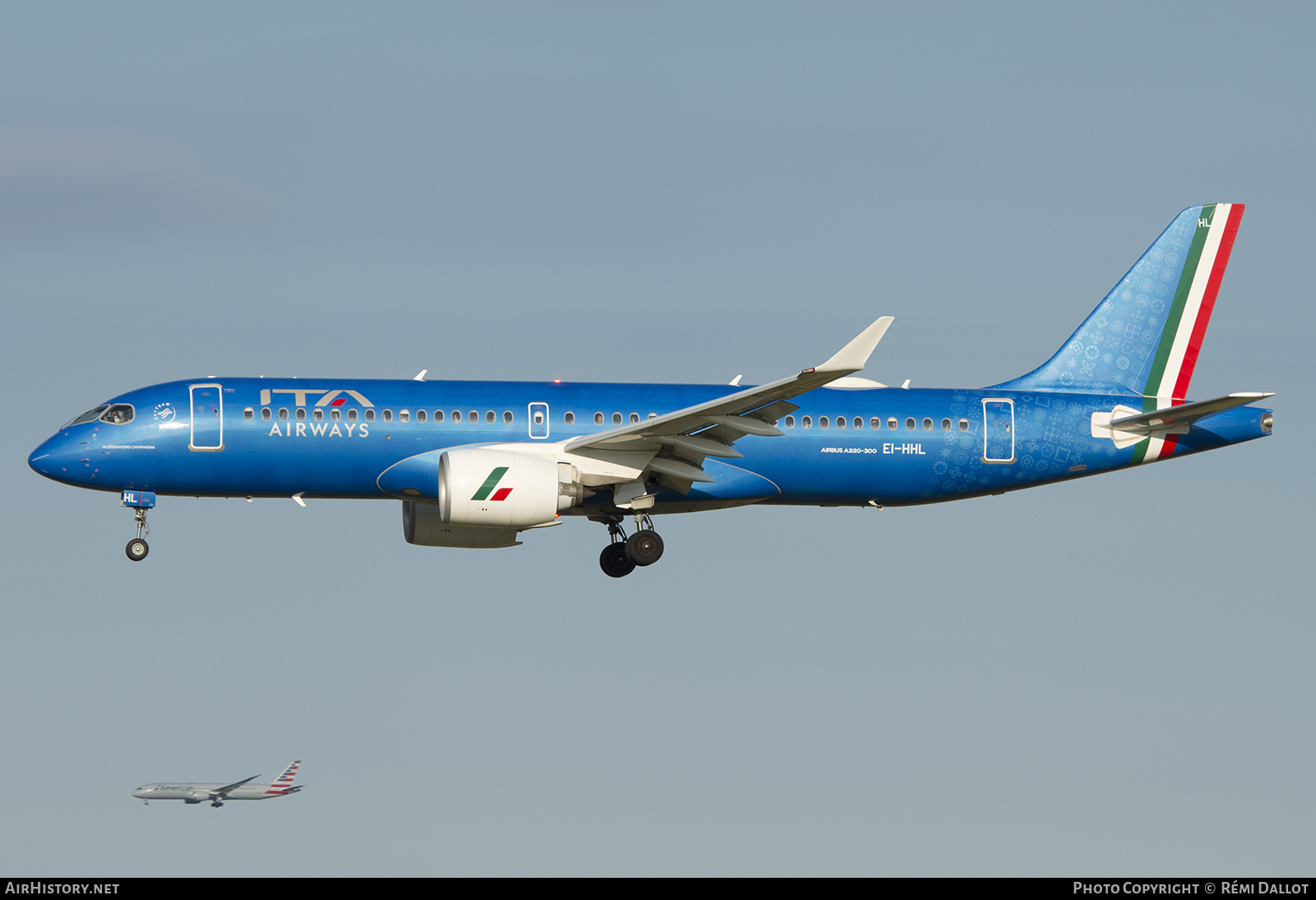 Aircraft Photo of EI-HHL | Airbus A220-371 (BD-500-1A11) | ITA Airways | AirHistory.net #688403