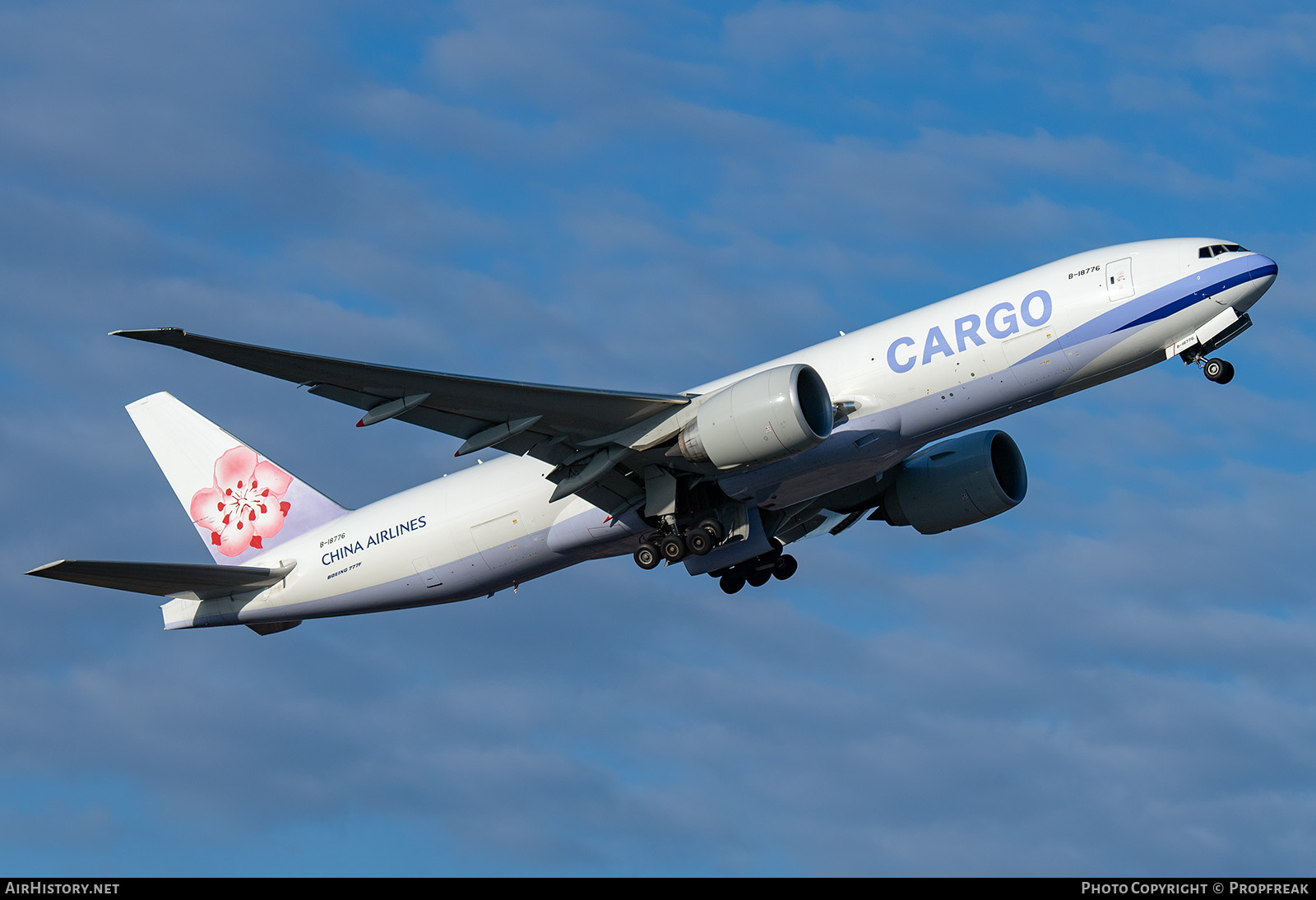 Aircraft Photo of B-18776 | Boeing 777-F | China Airlines Cargo | AirHistory.net #688405