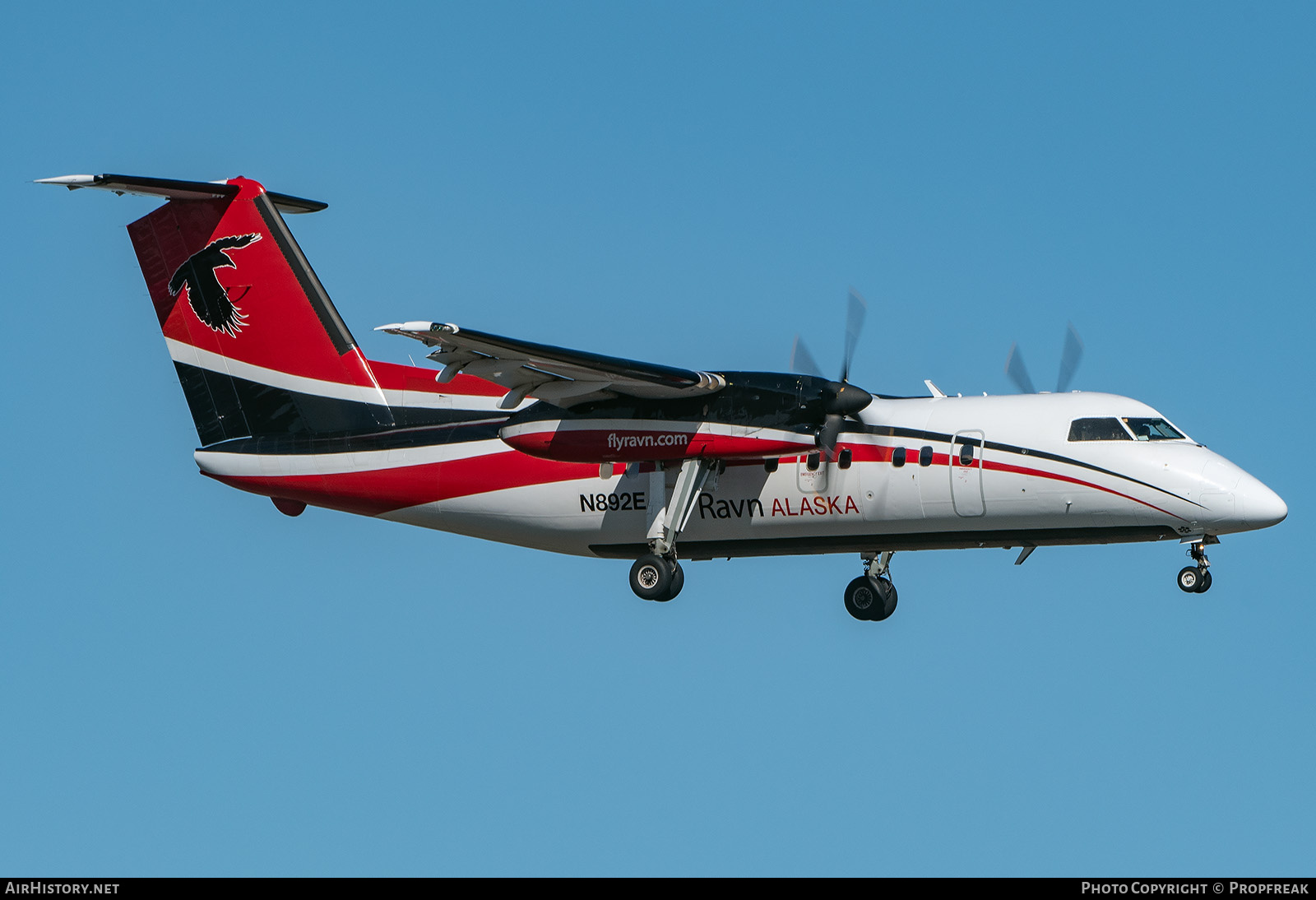 Aircraft Photo of N892EA | De Havilland Canada DHC-8-106 Dash 8 | Ravn Alaska | AirHistory.net #688440