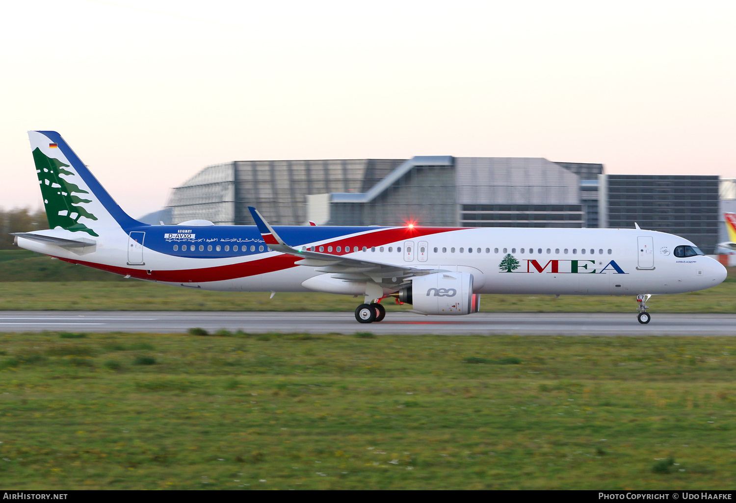 Aircraft Photo of D-AVXO / T7-ME7 | Airbus A321-271NX | MEA - Middle East Airlines | AirHistory.net #688450