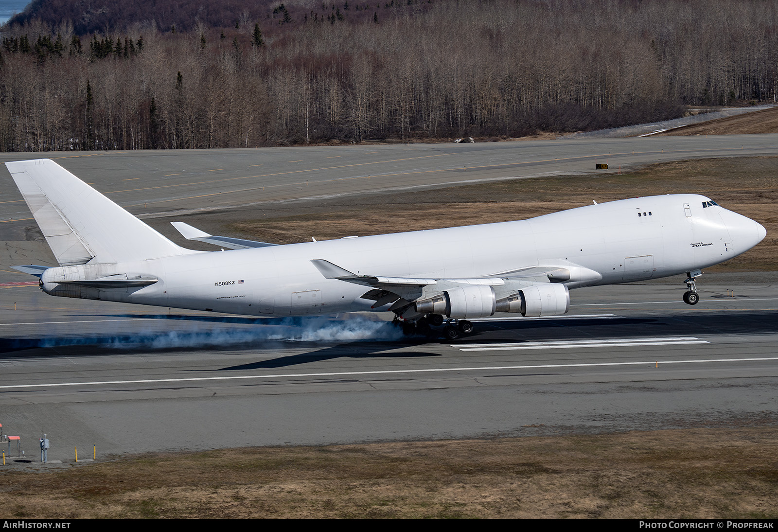 Aircraft Photo of N508KZ | Boeing 747-4KZF/SCD | Atlas Air | AirHistory.net #688485