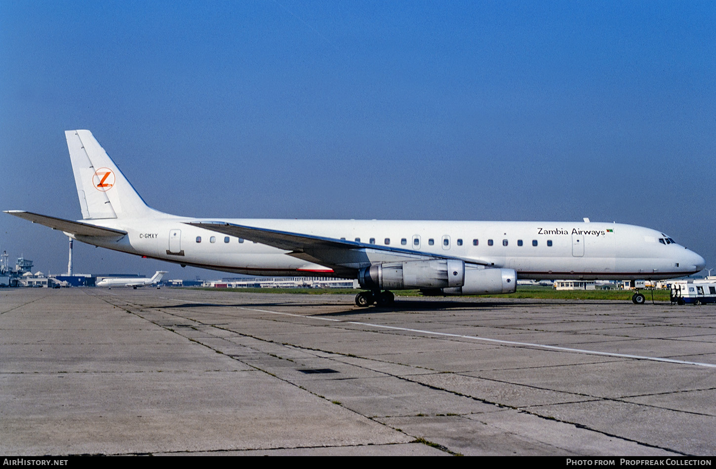 Aircraft Photo of C-GMXY | McDonnell Douglas DC-8-62 | Zambia Airways | AirHistory.net #688490