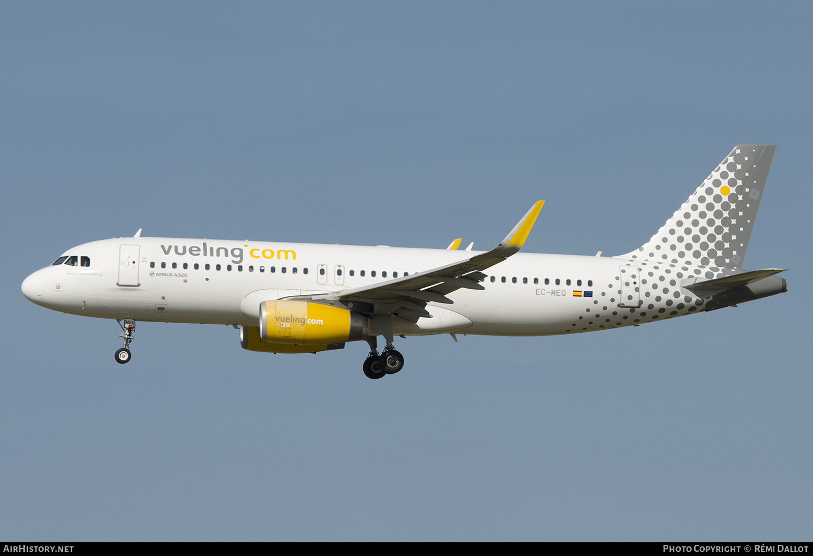 Aircraft Photo of EC-MEQ | Airbus A320-232 | Vueling Airlines | AirHistory.net #688513