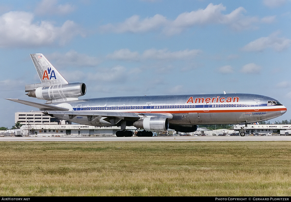 Aircraft Photo of N168AA | McDonnell Douglas DC-10-10 | American Airlines | AirHistory.net #688521