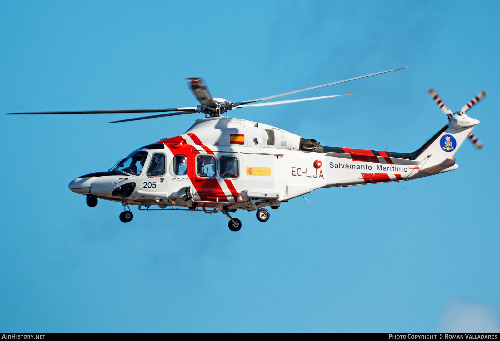 Aircraft Photo of EC-LJA | AgustaWestland AW-139 | Salvamento Marítimo | AirHistory.net #688550