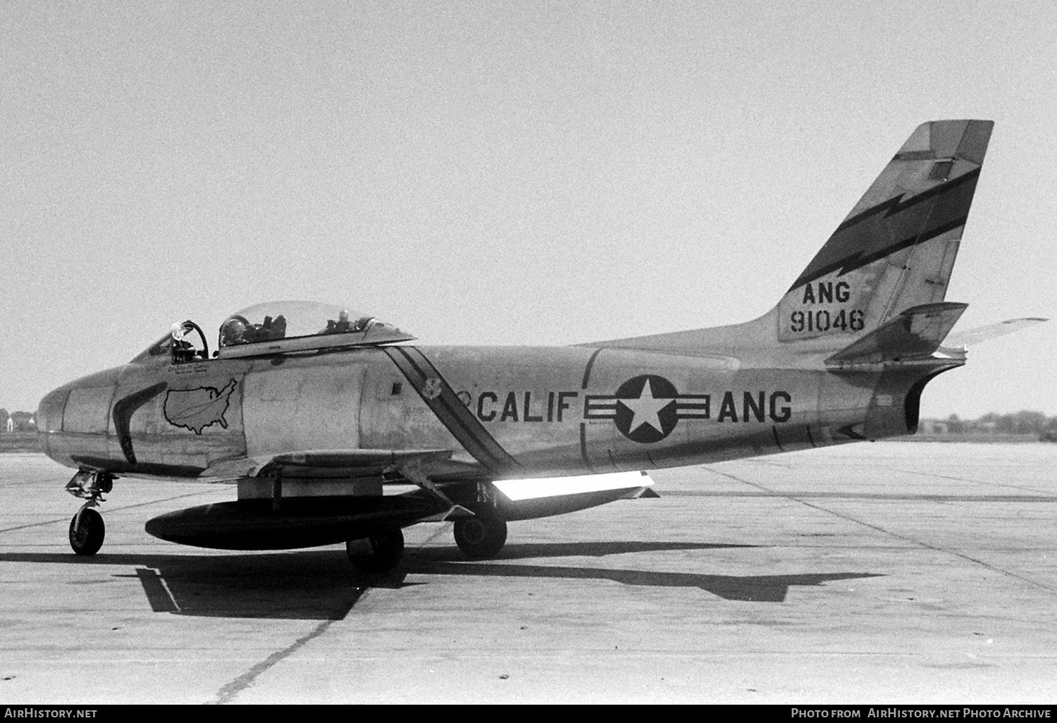 Aircraft Photo of 49-1046 / 91046 | North American F-86A Sabre | USA - Air Force | AirHistory.net #688561