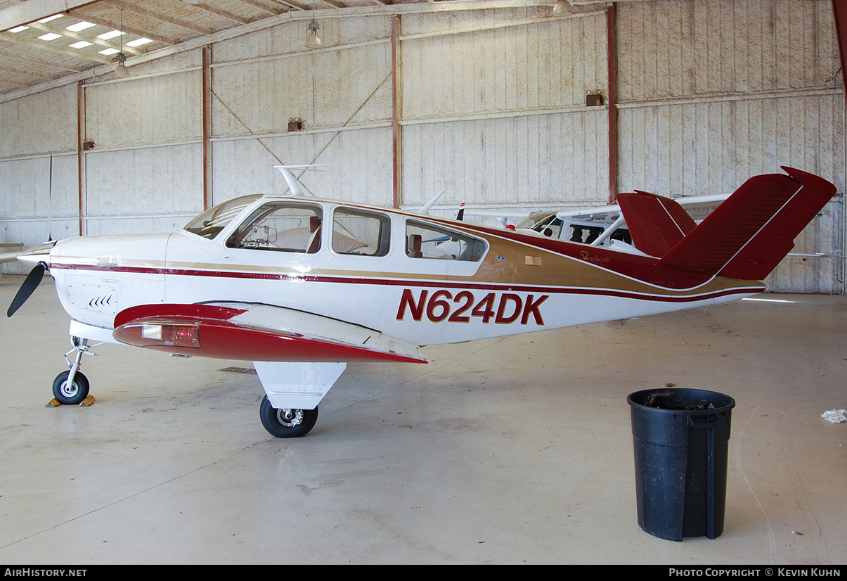Aircraft Photo of N624DK | Beech V35B Bonanza | AirHistory.net #688574