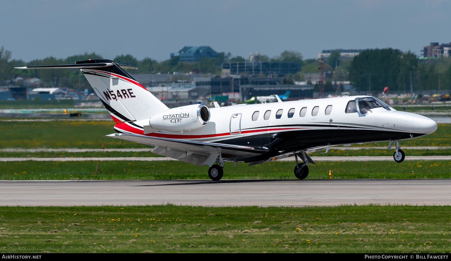 Aircraft Photo of N54RE | Cessna 525B CitationJet CJ3+ | AirHistory.net #688591