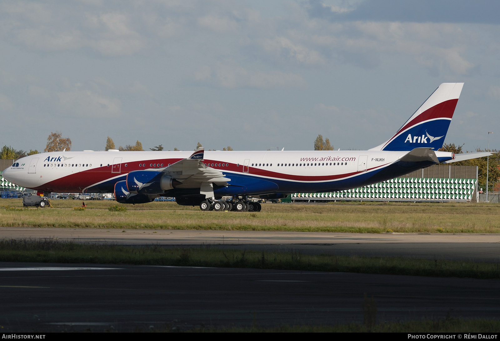 Aircraft Photo of F-WJKH | Airbus A340-542 | Arik Air | AirHistory.net #688619