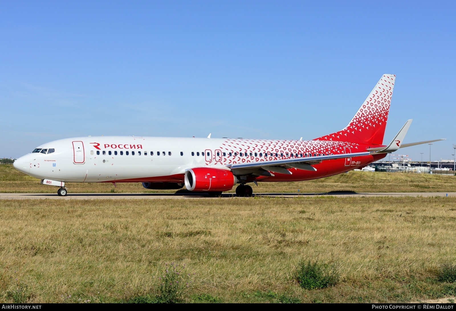 Aircraft Photo of VP-BOI | Boeing 737-800 | Rossiya - Russian Airlines | AirHistory.net #688625