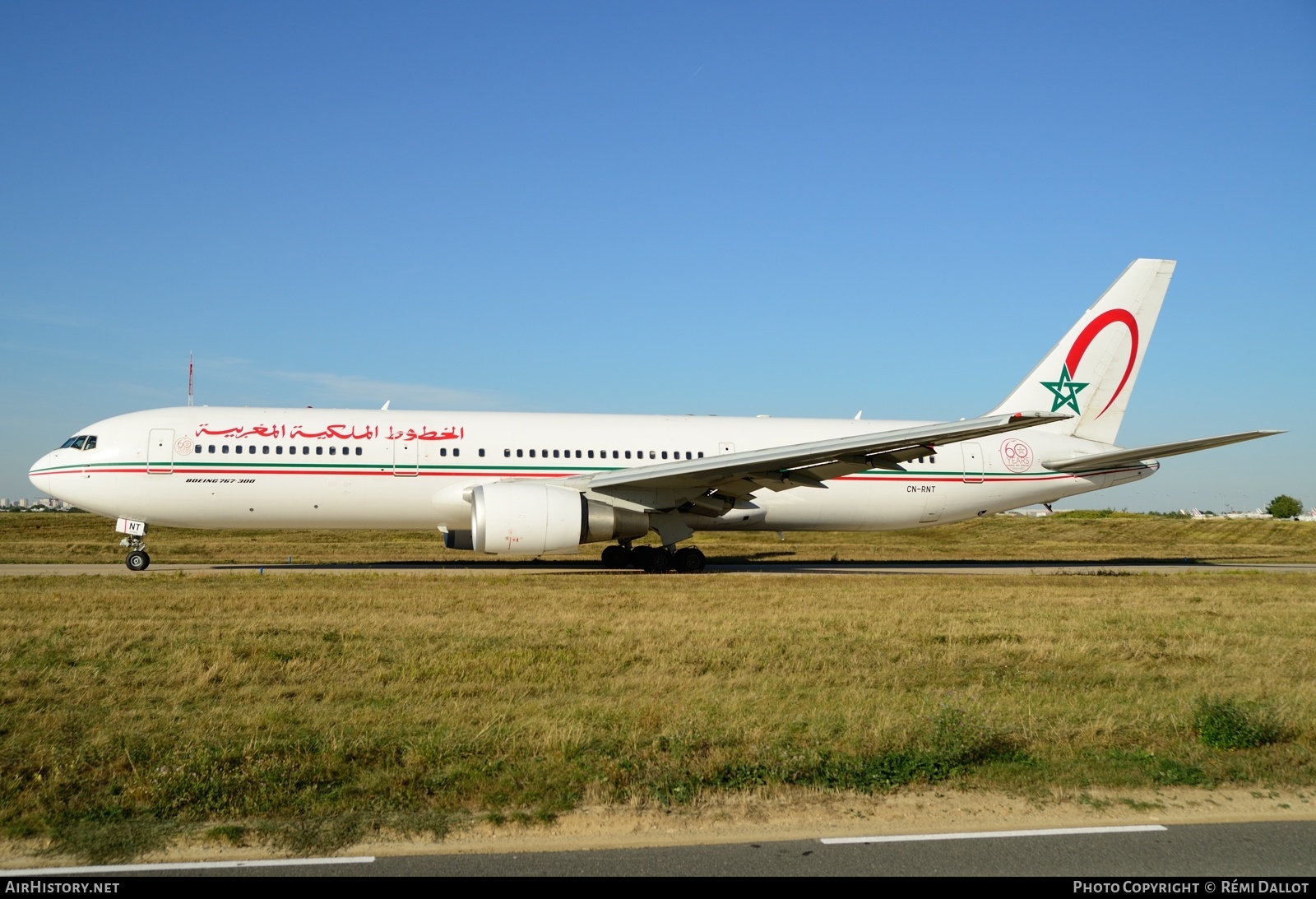 Aircraft Photo of CN-RNT | Boeing 767-36N/ER | Royal Air Maroc - RAM | AirHistory.net #688635