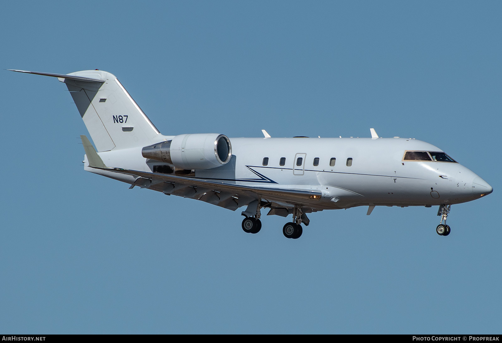 Aircraft Photo of N87 | Canadair Challenger 601-3R (CL-600-2B16) | FAA - Federal Aviation Administration | AirHistory.net #688640