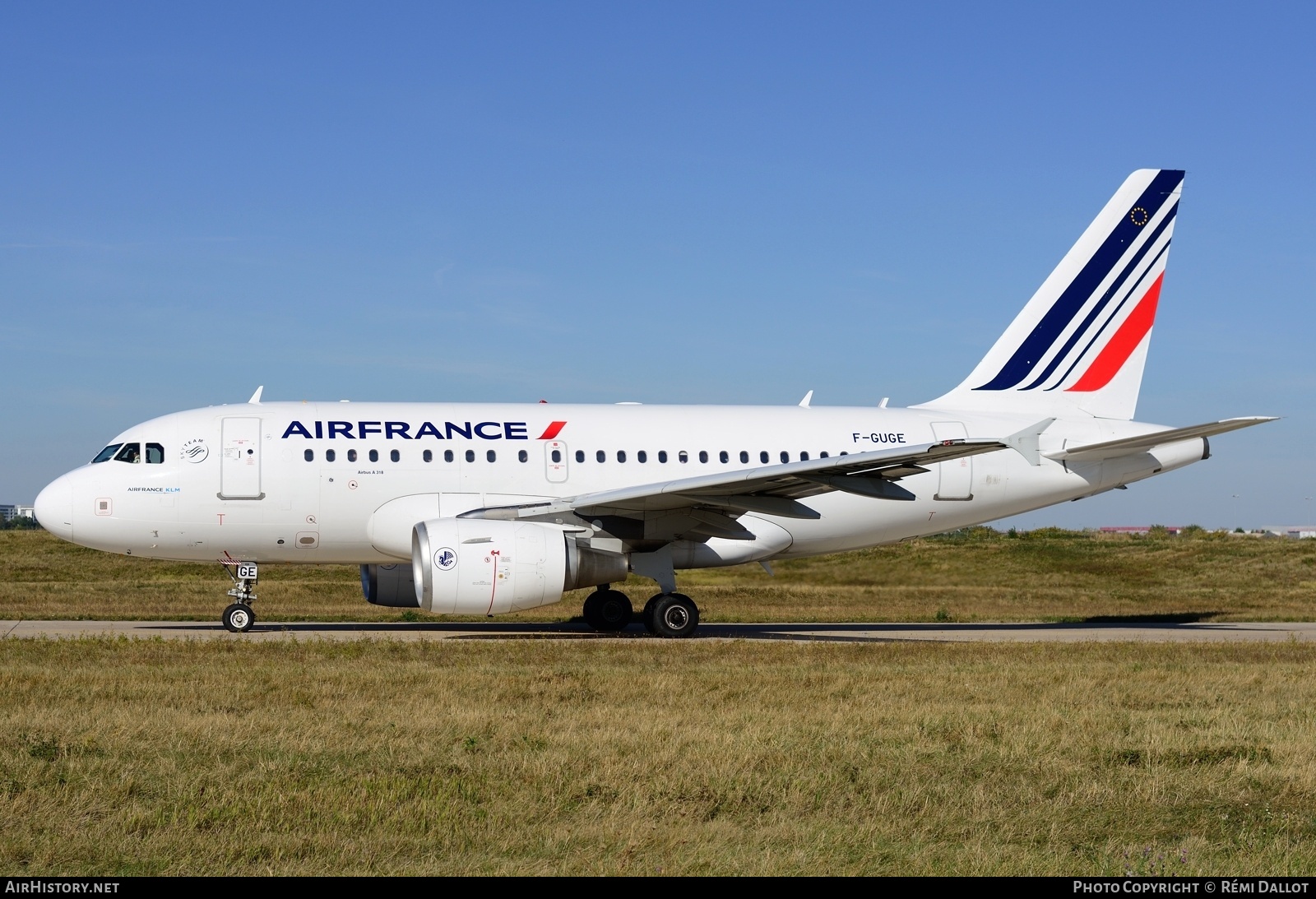 Aircraft Photo of F-GUGE | Airbus A318-111 | Air France | AirHistory.net #688642