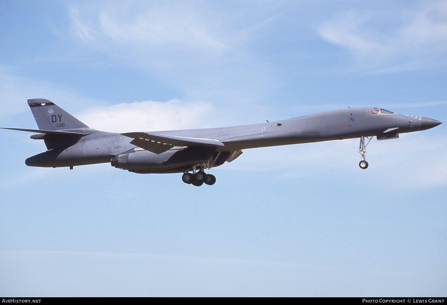 Aircraft Photo of 86-0110 / AF86-110 | Rockwell B-1B Lancer | USA - Air Force | AirHistory.net #688654