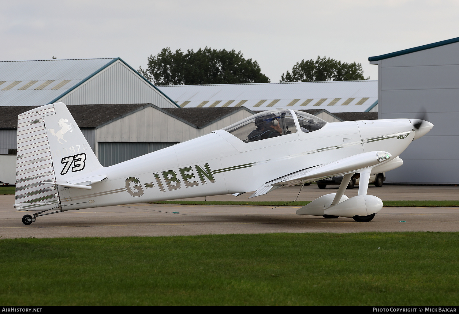 Aircraft Photo of G-IBEN | Van's RV-7 | AirHistory.net #688674