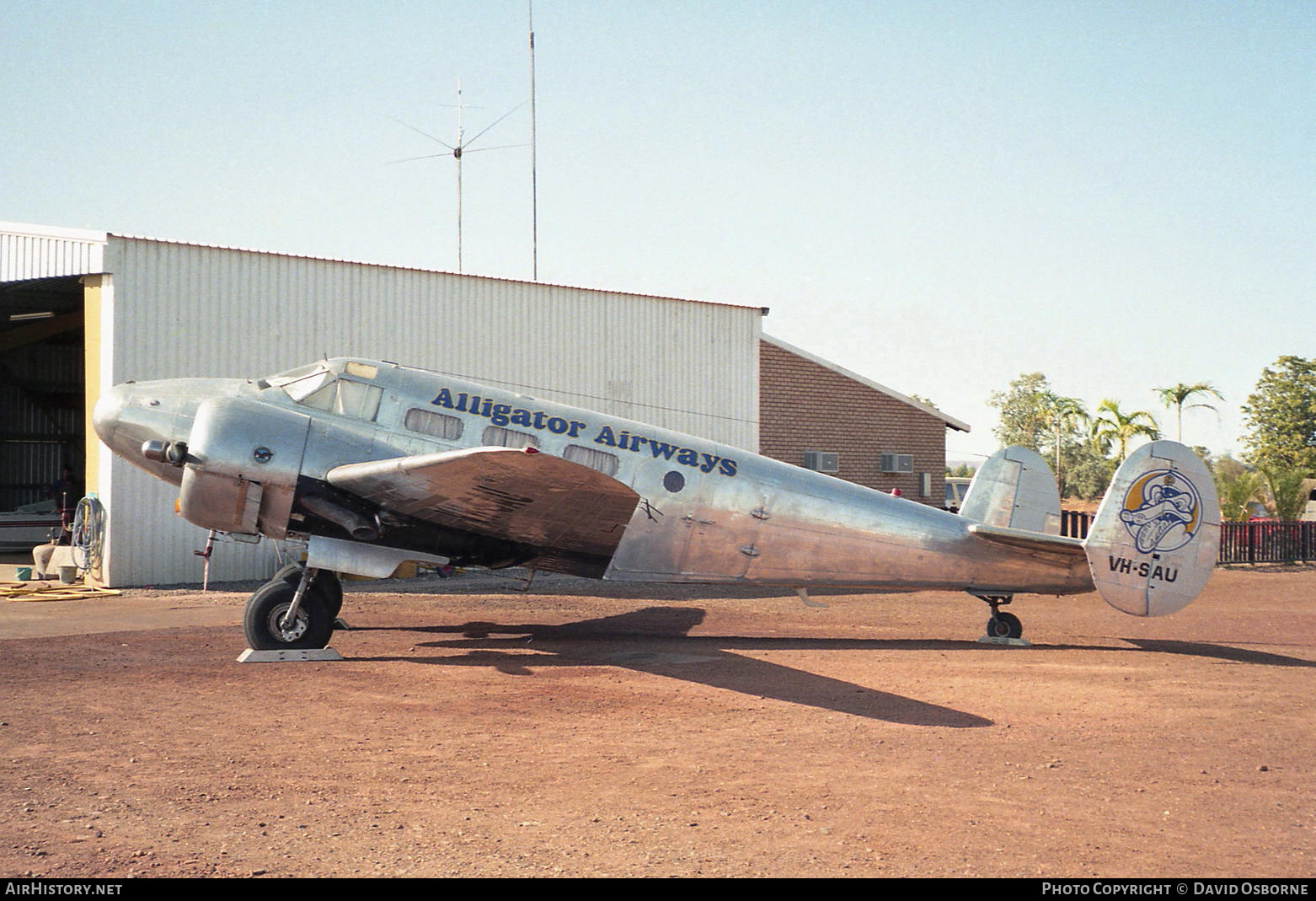 Aircraft Photo of VH-SAU | Beech D18S | Alligator Airways | AirHistory.net #688693