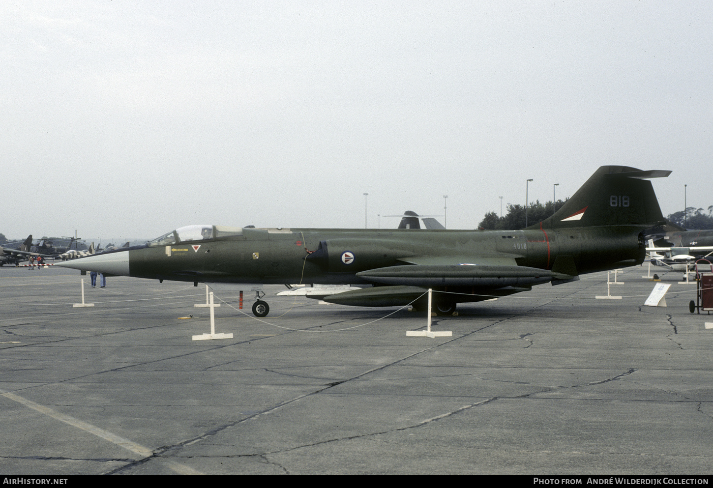 Aircraft Photo of 818 / 4818 | Canadair CF-104 Starfighter | Norway - Air Force | AirHistory.net #688694