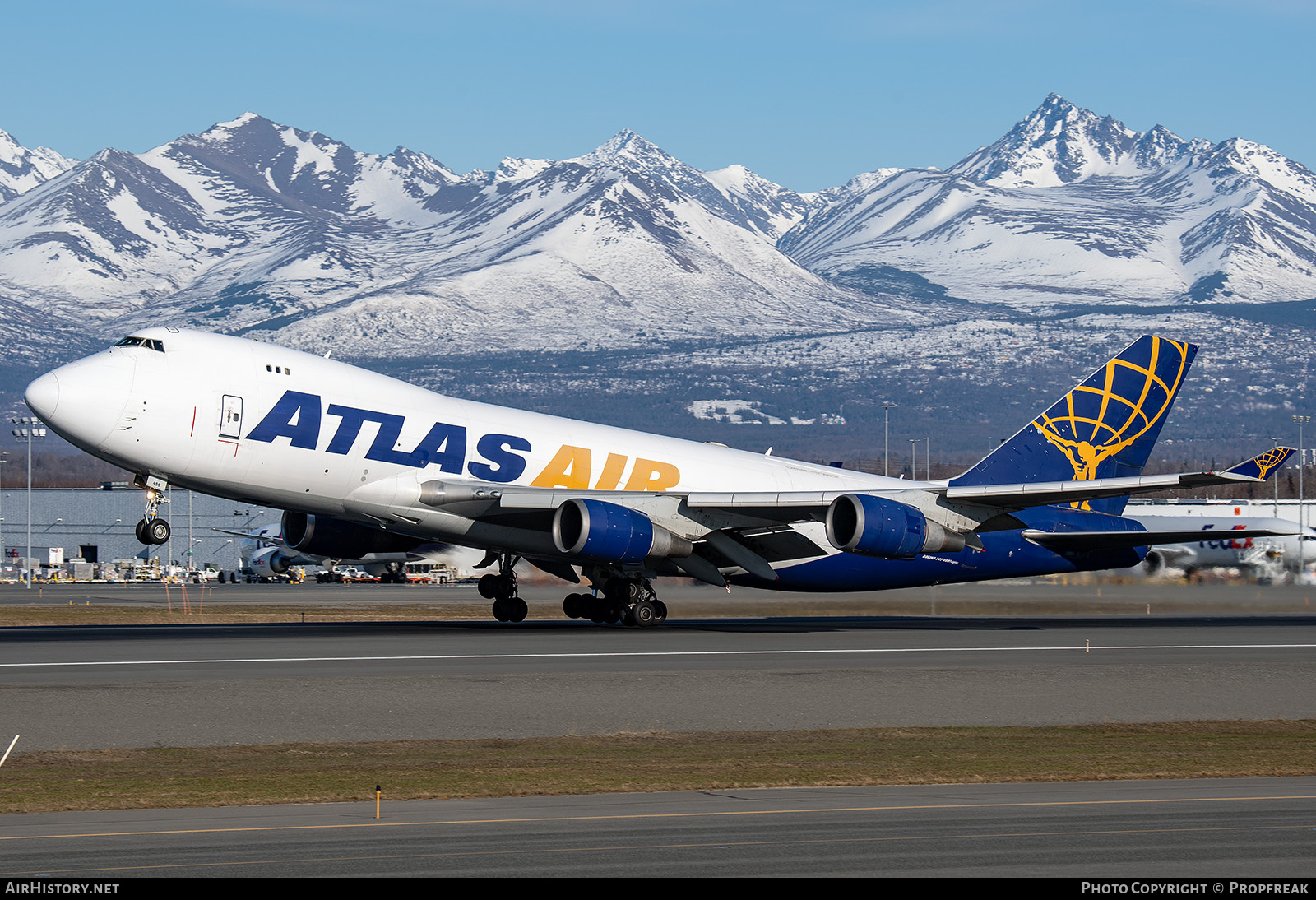 Aircraft Photo of N486MC | Boeing 747-45EF/SCD | Atlas Air | AirHistory.net #688695