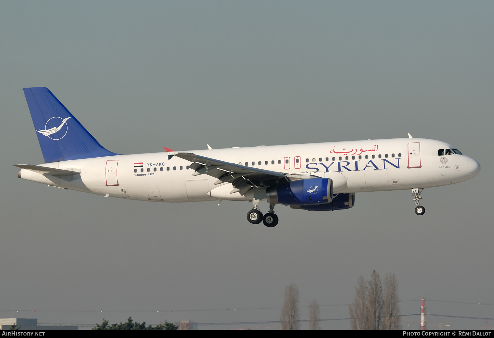 Aircraft Photo of YK-AKC | Airbus A320-232 | Syrian Air | AirHistory.net #688710