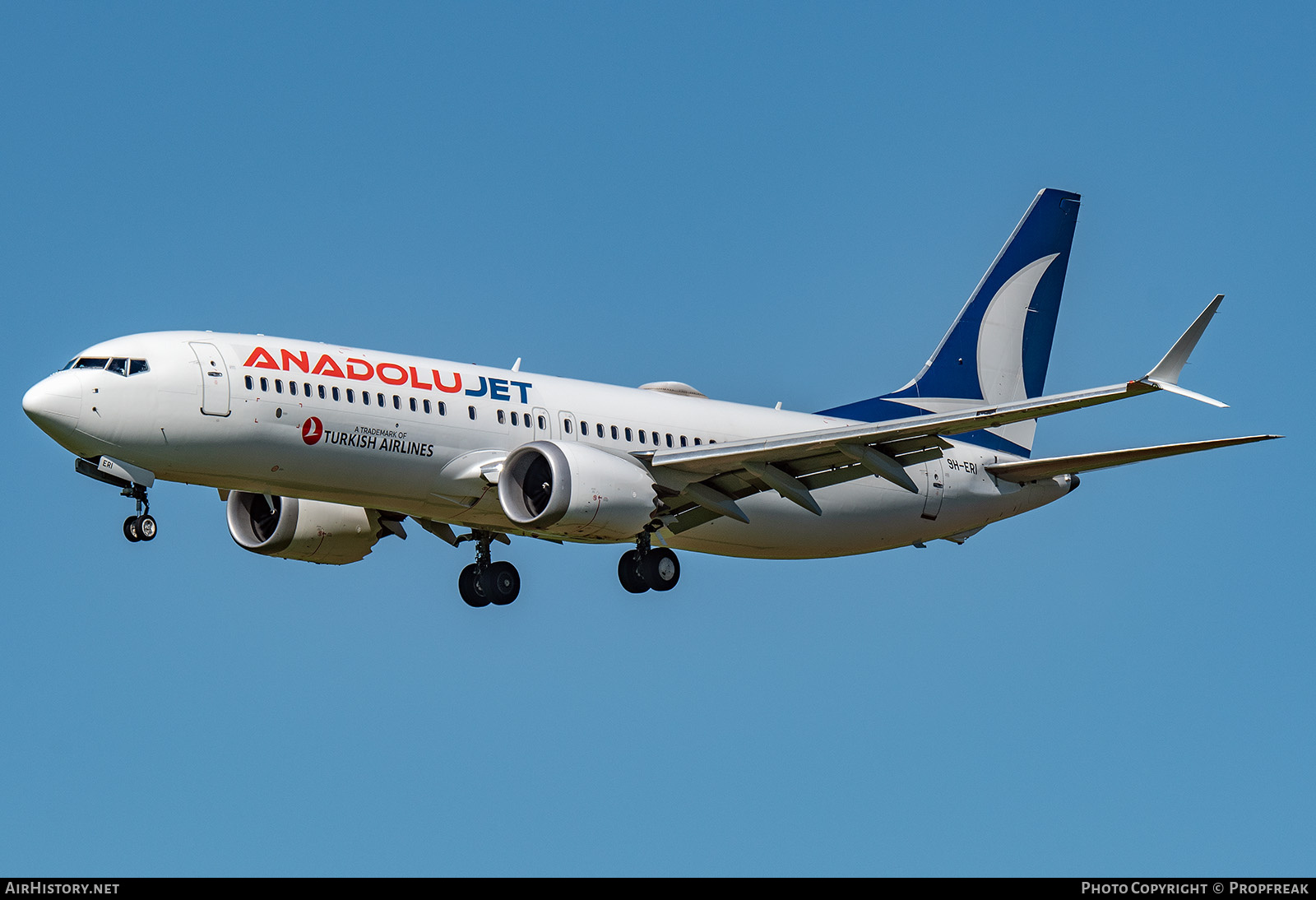 Aircraft Photo of 9H-ERI | Boeing 737-8 Max 8 | AnadoluJet | AirHistory.net #688735