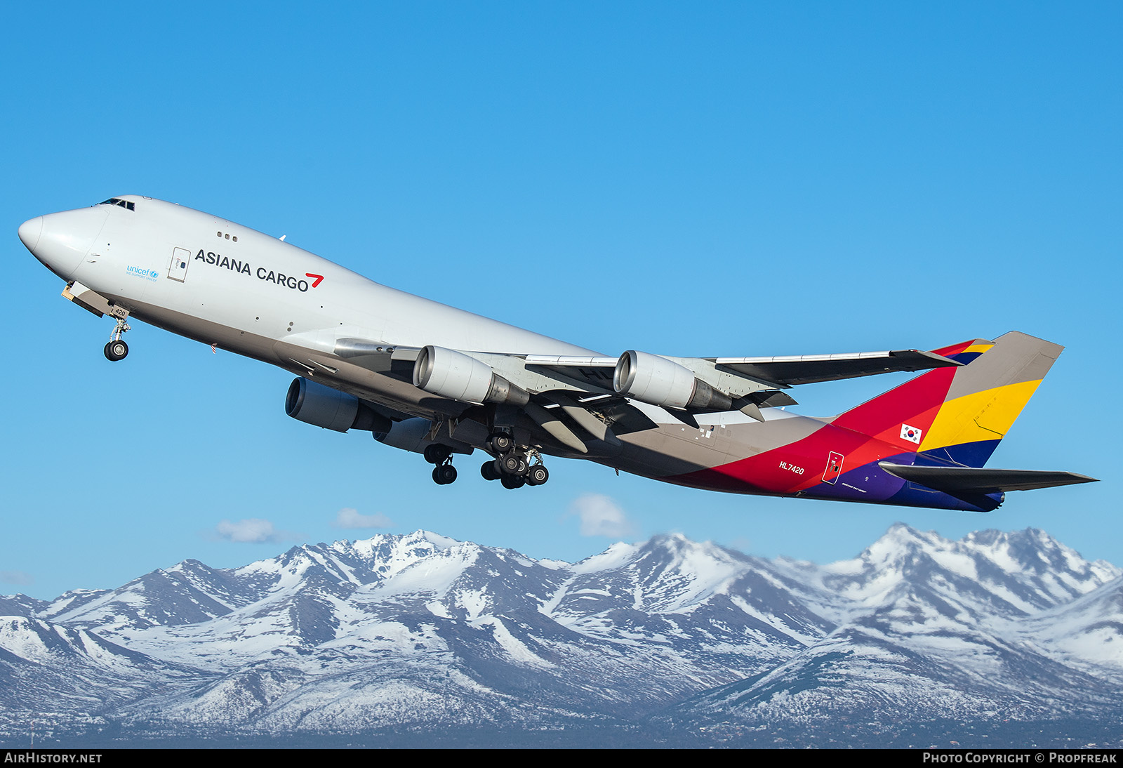 Aircraft Photo of HL7420 | Boeing 747-48EF/SCD | Asiana Airlines Cargo | AirHistory.net #688738