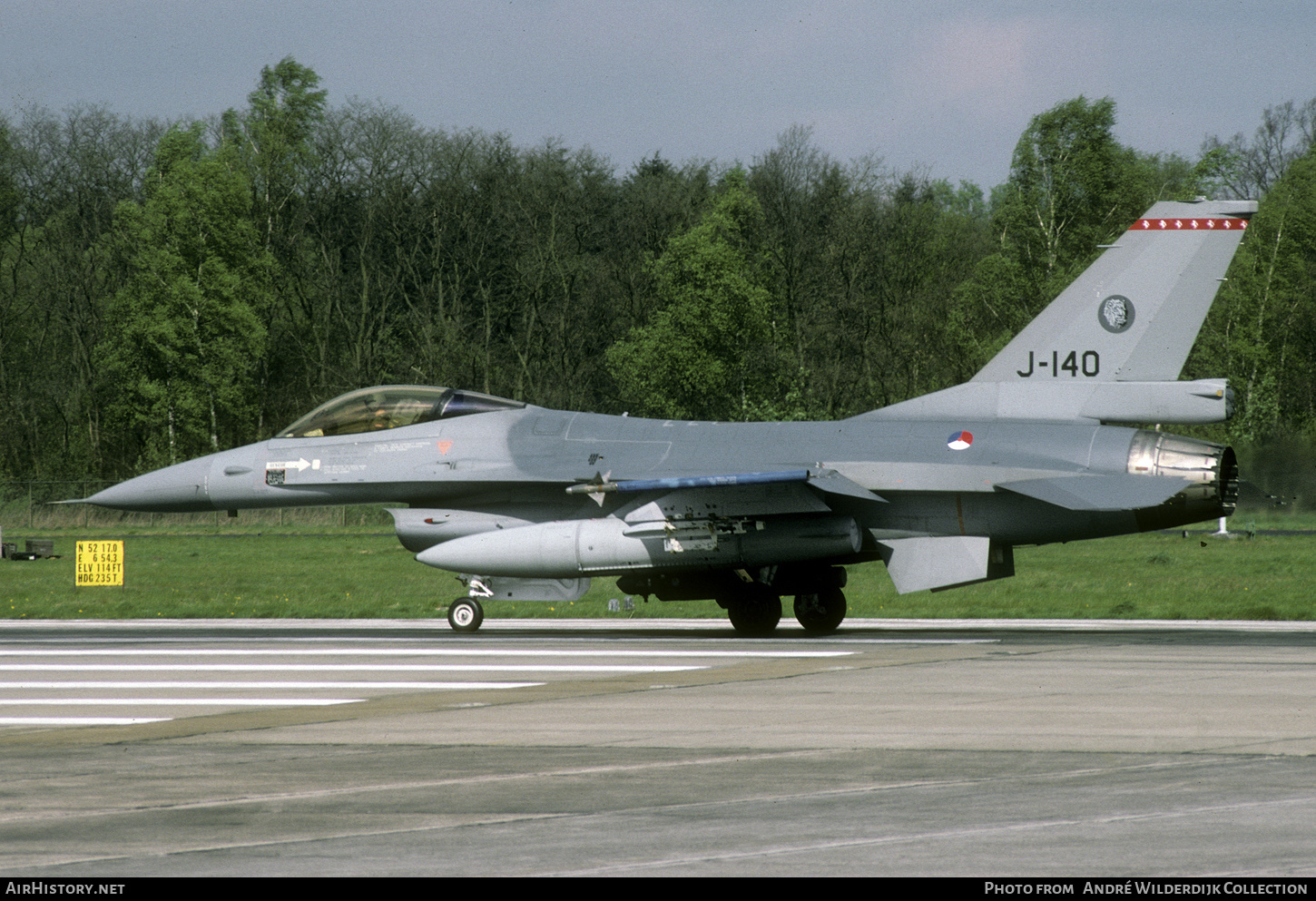 Aircraft Photo of J-140 | General Dynamics F-16A Fighting Falcon | Netherlands - Air Force | AirHistory.net #688741