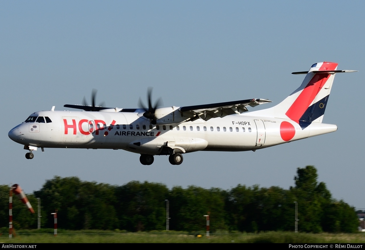 Aircraft Photo of F-HOPX | ATR ATR-72-600C (ATR-72-212A) | Hop! | AirHistory.net #688767