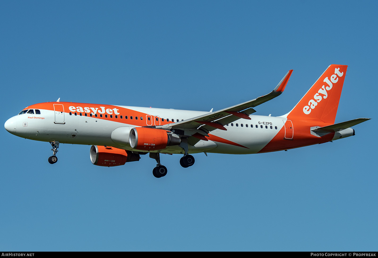 Aircraft Photo of G-EZPD | Airbus A320-214 | EasyJet | AirHistory.net #688774