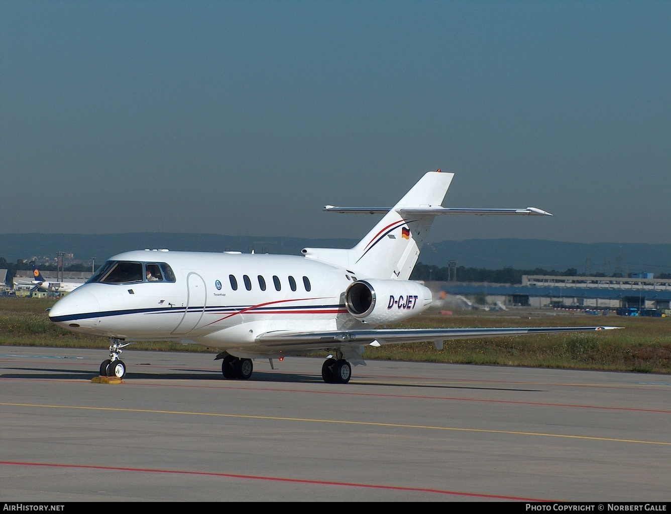 Aircraft Photo of D-CJET | Raytheon Hawker 800XP | AirHistory.net #688801