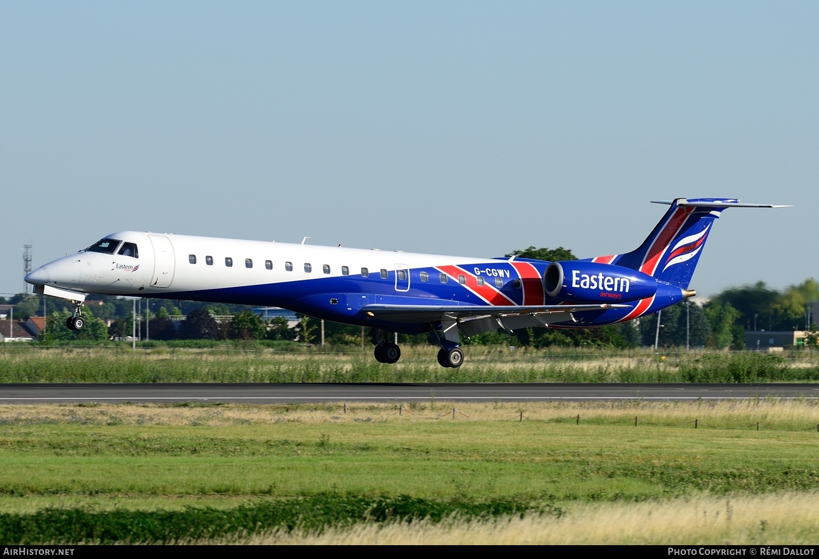 Aircraft Photo of G-CGWV | Embraer ERJ-145MP (EMB-145MP) | Eastern Airways | AirHistory.net #688808