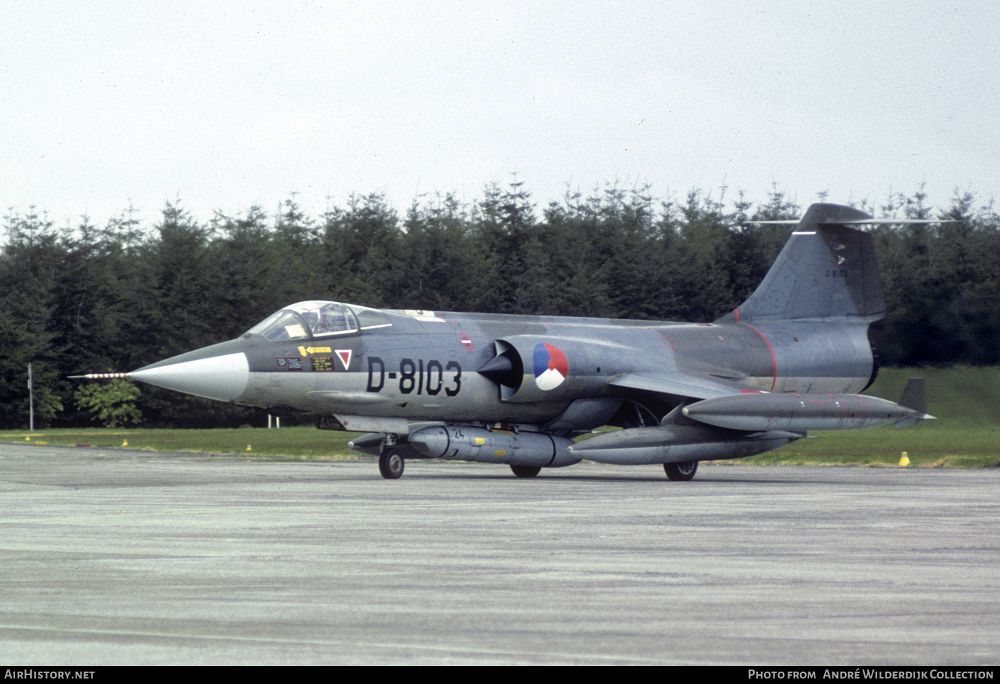 Aircraft Photo of D-8103 | Lockheed RF-104G Starfighter | Netherlands - Air Force | AirHistory.net #688809