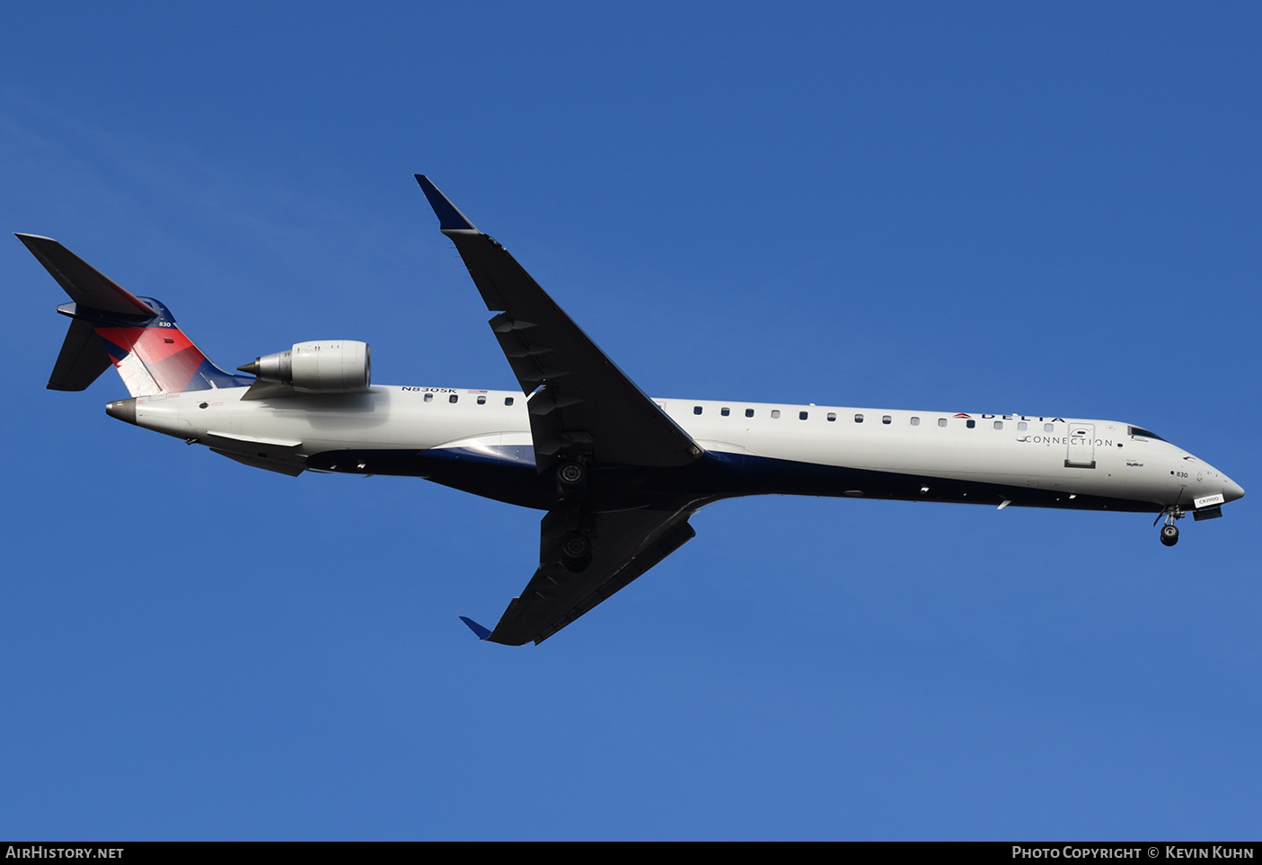 Aircraft Photo of N830SK | Bombardier CRJ-900LR (CL-600-2D24) | Delta Connection | AirHistory.net #688812