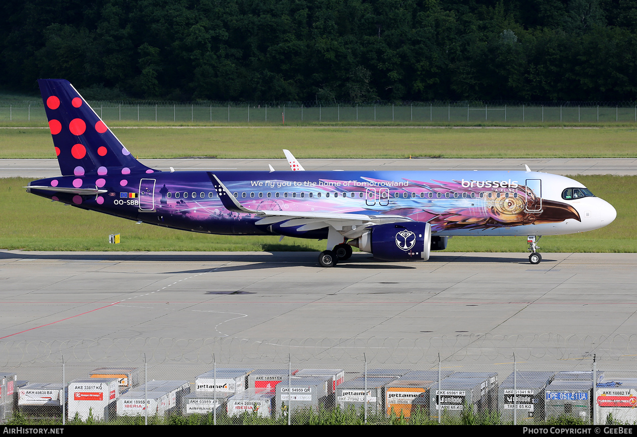 Aircraft Photo of OO-SBB | Airbus A320-251N | Brussels Airlines | AirHistory.net #688813