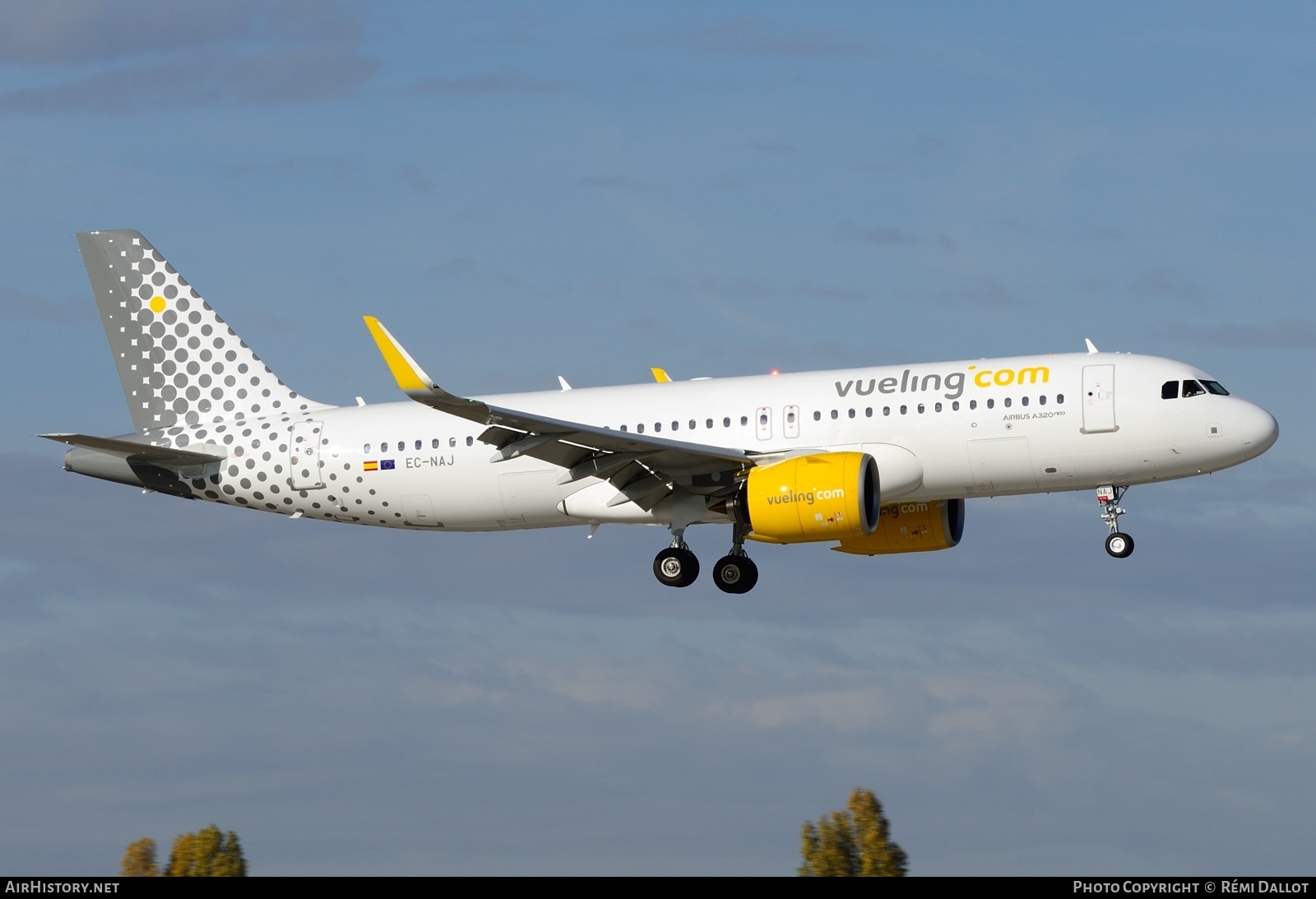 Aircraft Photo of EC-NAJ | Airbus A320-271N | Vueling Airlines | AirHistory.net #688820