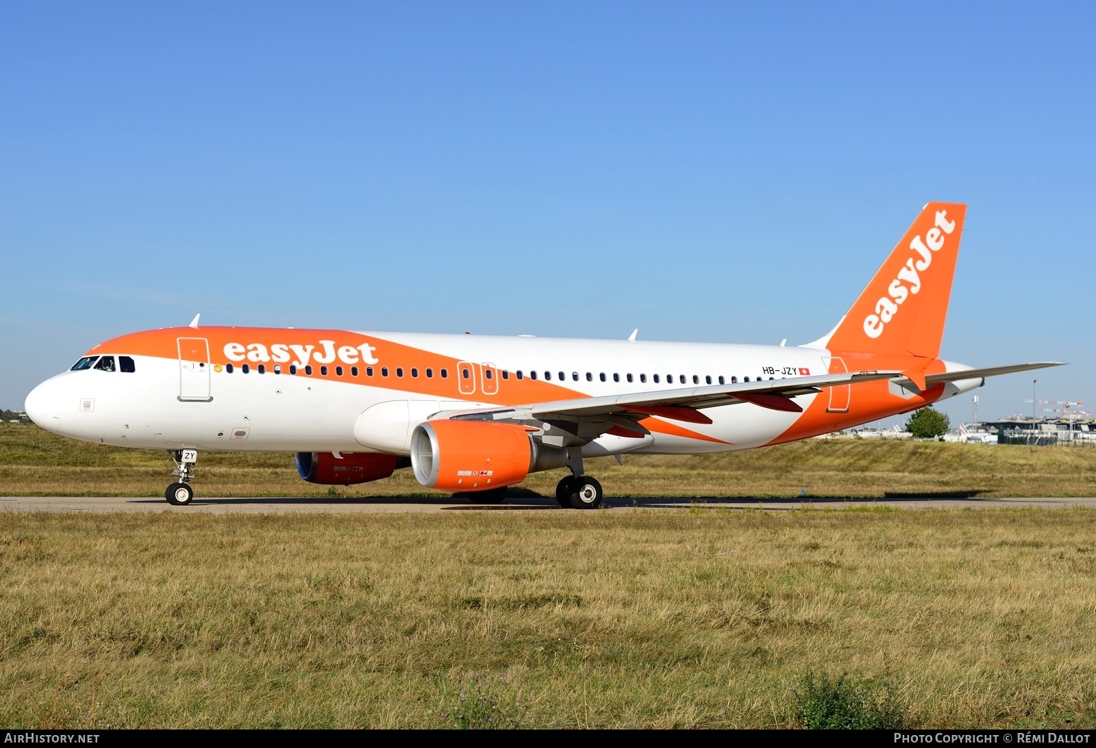 Aircraft Photo of HB-JZY | Airbus A320-214 | EasyJet | AirHistory.net #688832