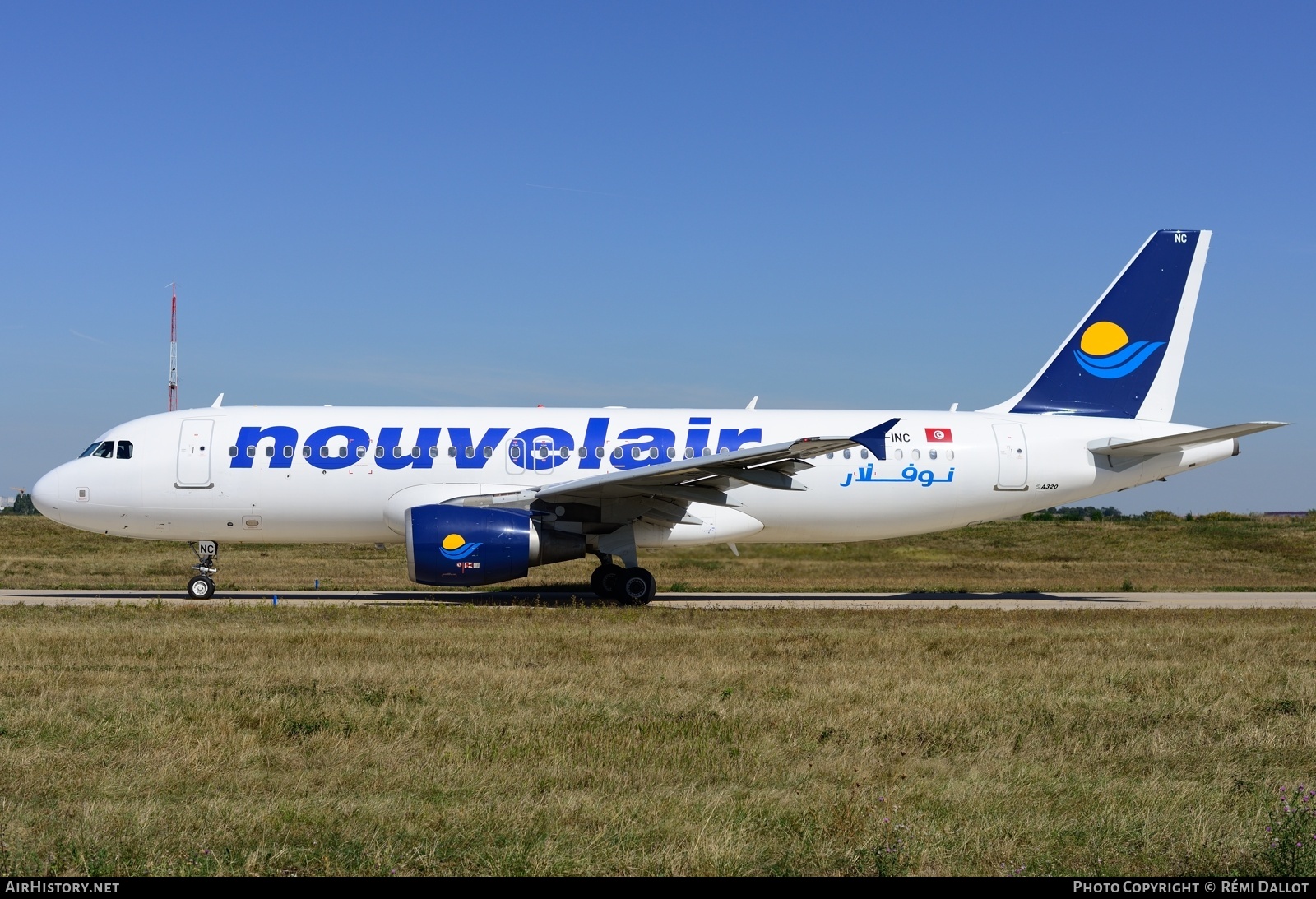 Aircraft Photo of TS-INC | Airbus A320-214 | Nouvelair Tunisie | AirHistory.net #688840