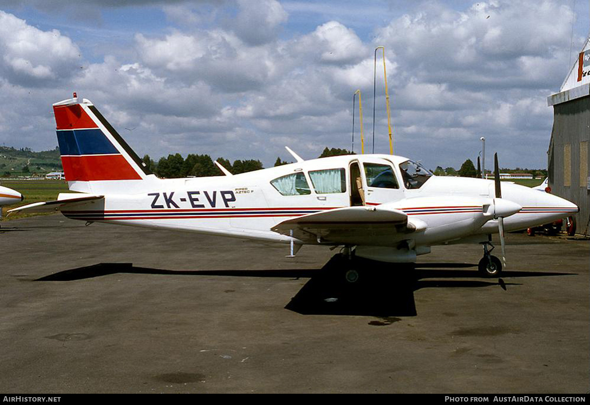 Aircraft Photo of ZK-EVP | Piper PA-23-250 Aztec F | AirHistory.net #688899