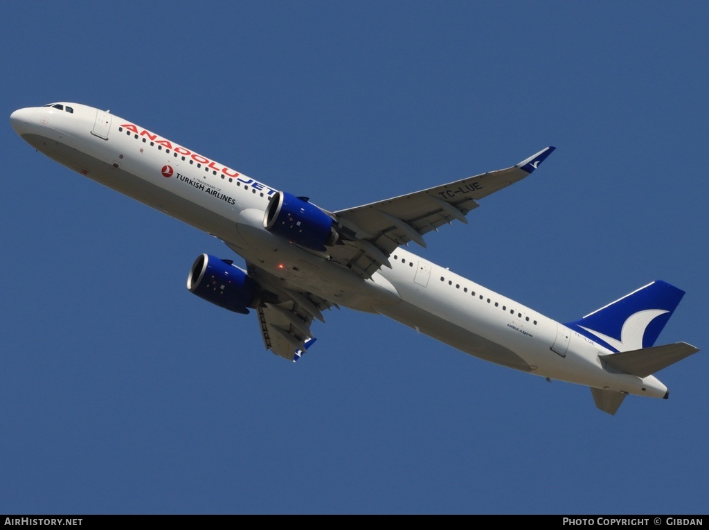 Aircraft Photo of TC-LUE | Airbus A321-271NX | AJet - AnadoluJet | AirHistory.net #688928