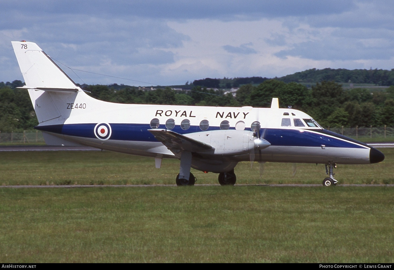 Aircraft Photo of ZE440 | British Aerospace BAe-3100 Jetstream T3 | UK - Navy | AirHistory.net #688944