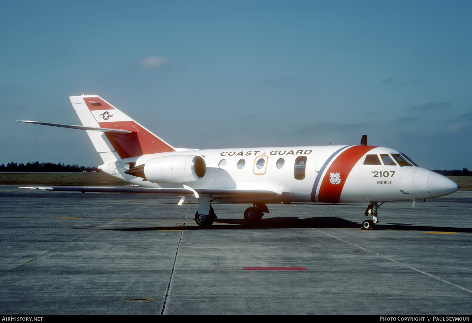 Aircraft Photo of 2107 | Dassault HU-25A Guardian (20G) | USA - Coast Guard | AirHistory.net #688956