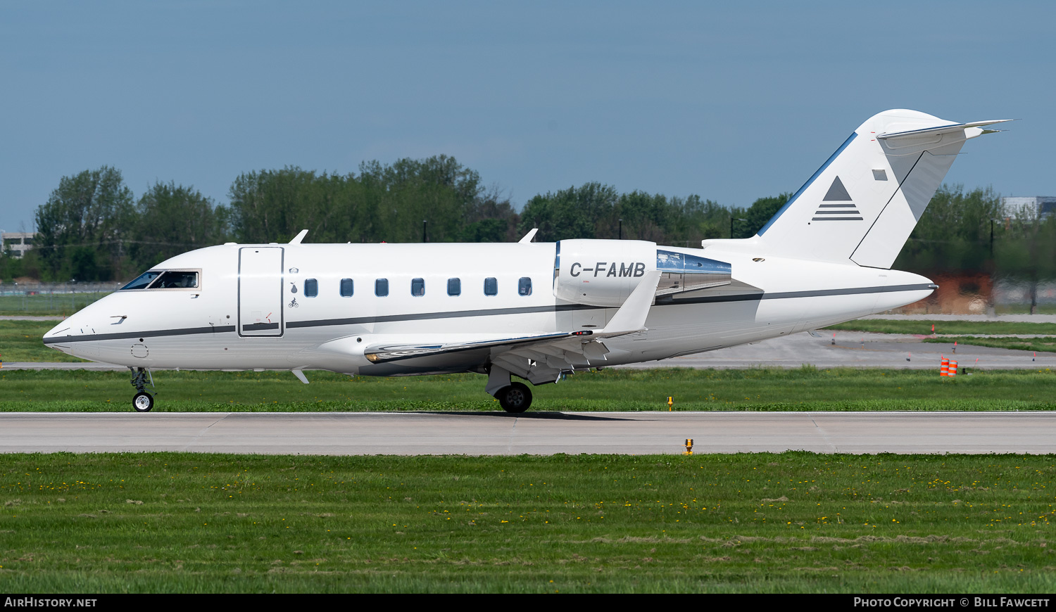Aircraft Photo of C-FAMB | Bombardier Challenger 604 (CL-600-2B16) | AirHistory.net #688981