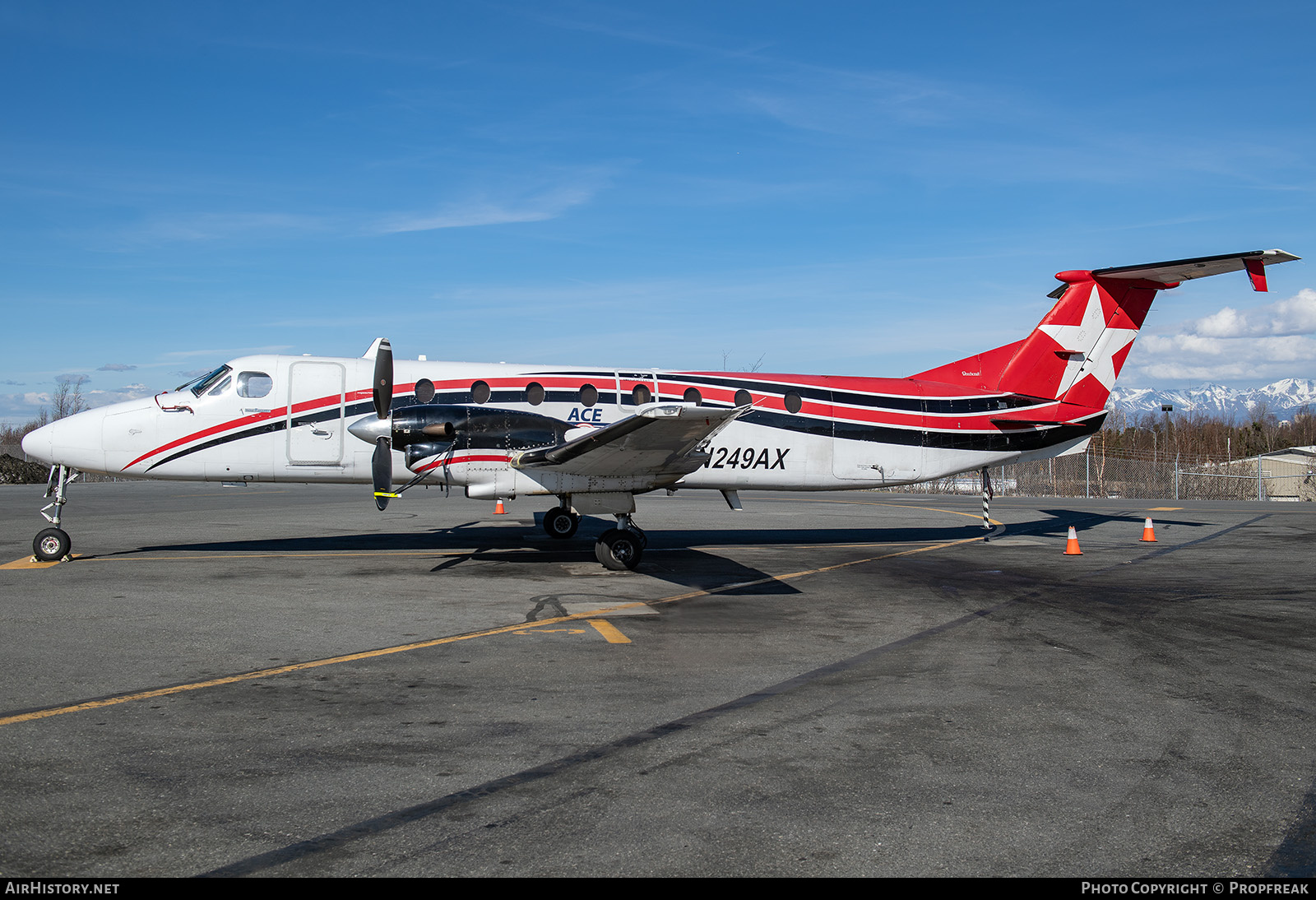 Aircraft Photo of N249AX | Beech 1900C-1 | ACE - Air Charter Express | AirHistory.net #688997