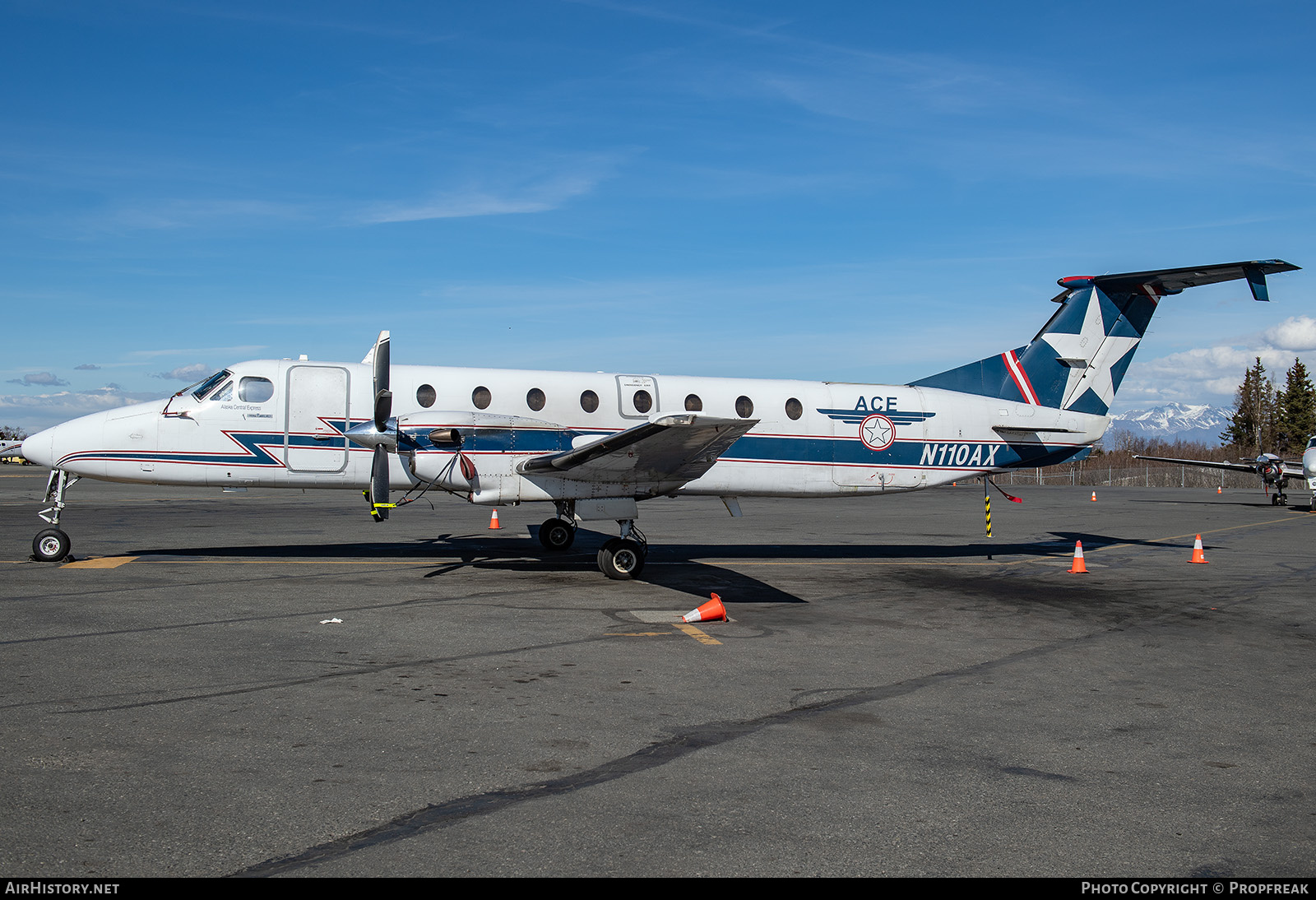 Aircraft Photo of N110AX | Beech 1900C-1 | ACE - Alaska Central Express | AirHistory.net #688998