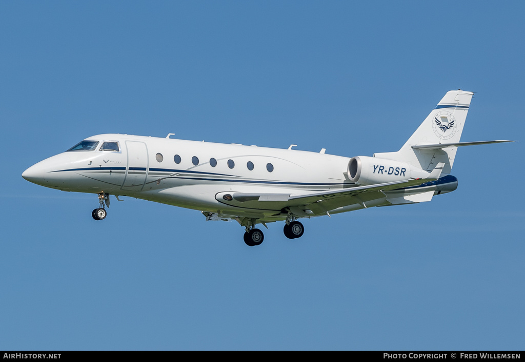 Aircraft Photo of YR-DSR | Israel Aircraft Industries Gulfstream G200 | My Jet | AirHistory.net #689012