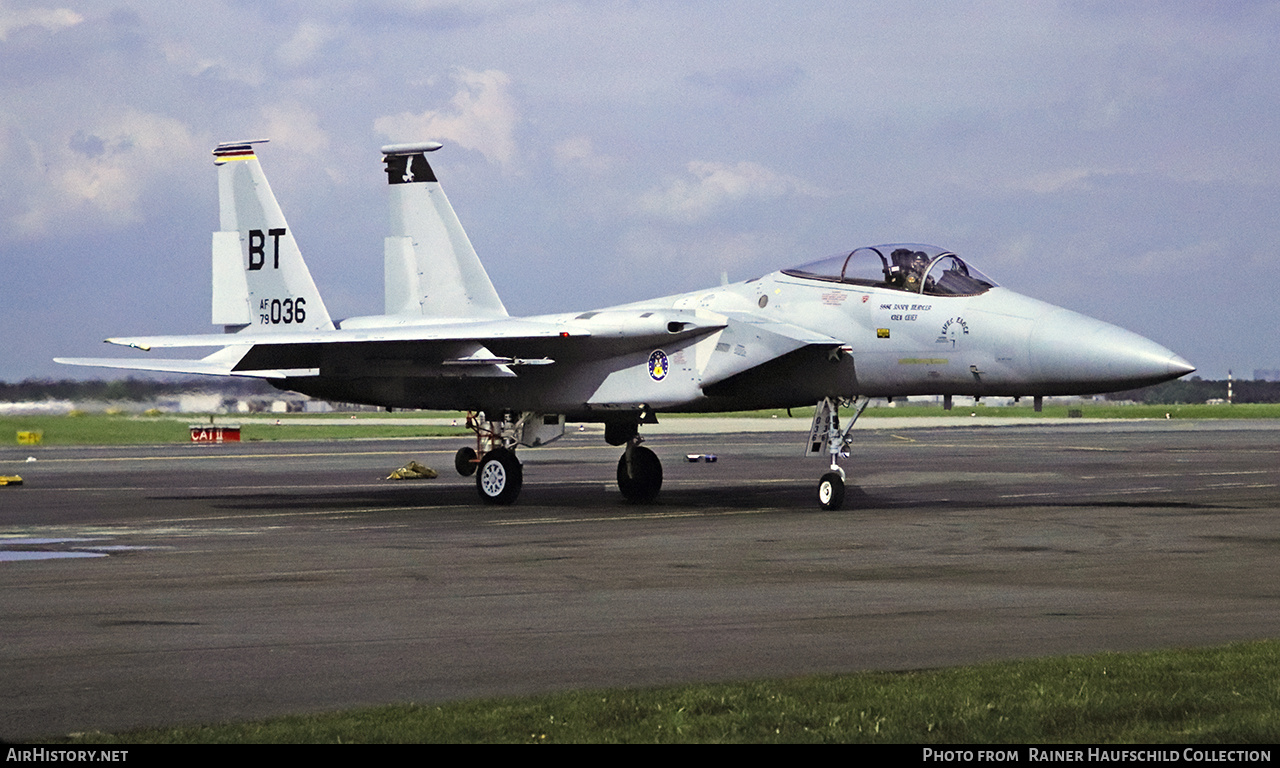 Aircraft Photo of 79-0036 / AF79-036 | McDonnell Douglas F-15C Eagle | USA - Air Force | AirHistory.net #689019