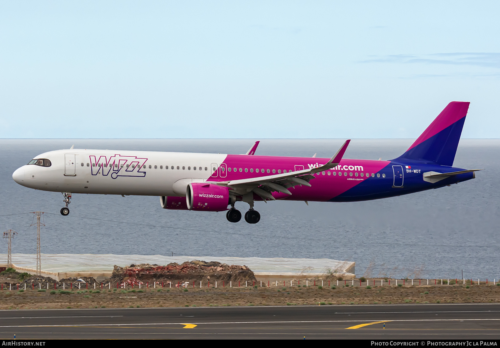 Aircraft Photo of 9H-WDT | Airbus A321-271NX | Wizz Air | AirHistory.net #689075